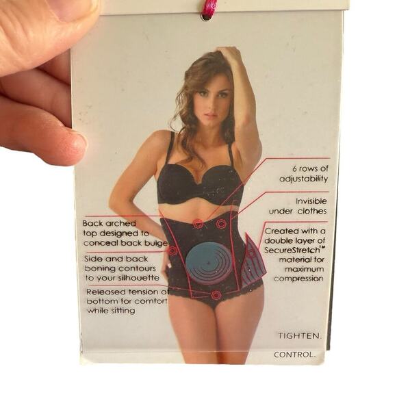 Belly Bandit Mother Tucker Corset Shapewear L Black Hook & Eye Closure NWT - Picture 5 of 12